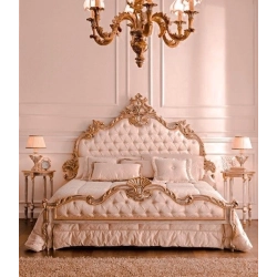 French Painted Bed Furniture Supplier Mulyoharjo