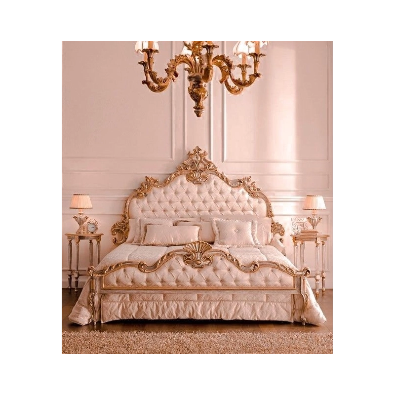 French Painted Bed Furniture Supplier Mulyoharjo