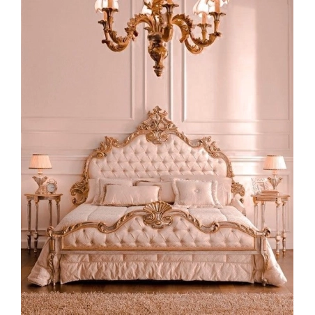 French Painted Bed Furniture Supplier Mulyoharjo