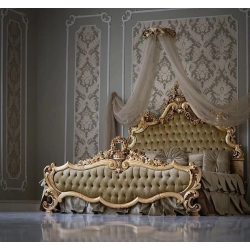 French Painted Bed Furniture Supplier Mulyoharjo