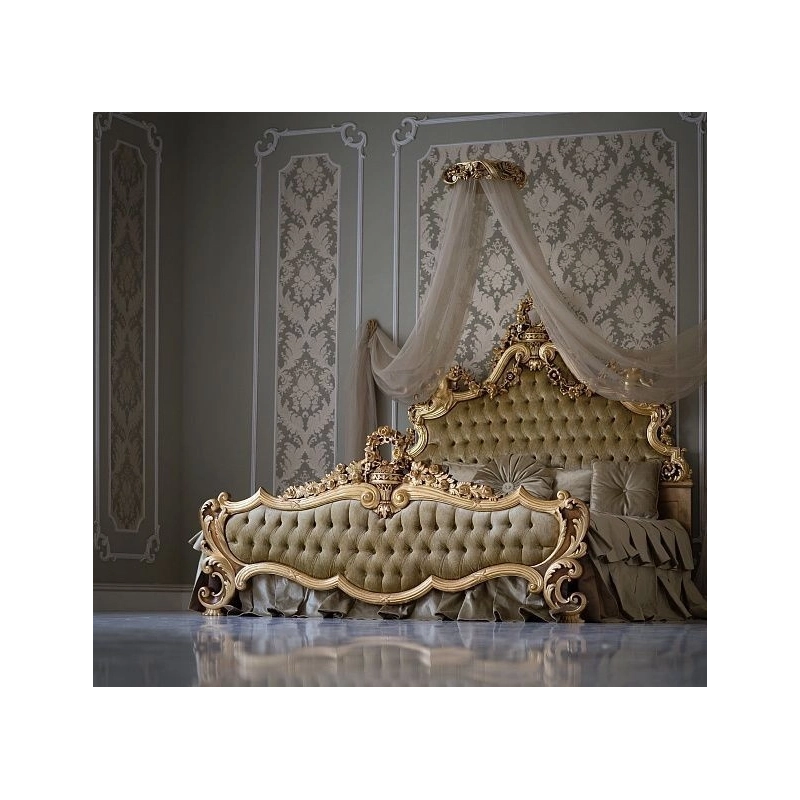 French Painted Bed Furniture Supplier Mulyoharjo