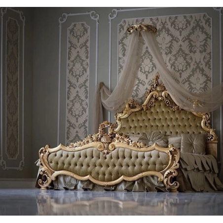 French Painted Bed Furniture Supplier Mulyoharjo