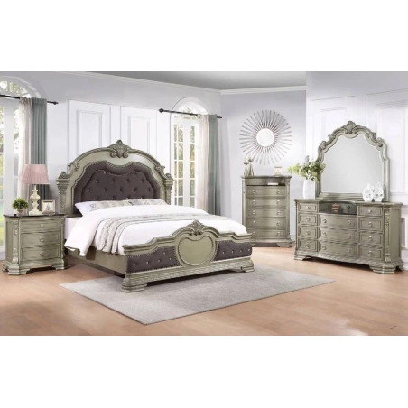 French Painted Bed Furniture Supplier Mulyoharjo