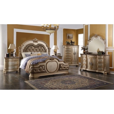 French Painted Bed Furniture Supplier Mulyoharjo