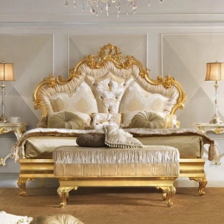 French Painted Bed Furniture Supplier Mulyoharjo