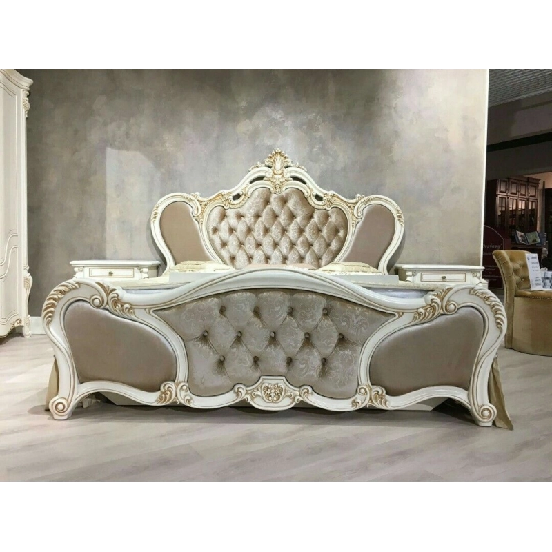 French Painted Bed Furniture Supplier Mulyoharjo