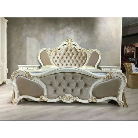 French Painted Bed Furniture Supplier Mulyoharjo