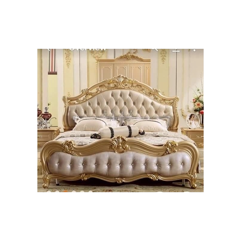 Antique Painted Bed Furniture Supplier Mulyoharjo