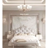 Classic Carved Painted Bed Furniture Supplier Mulyoharjo