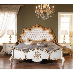 Shabby Chic Style Bed Furniture Supplier Mulyoharjo