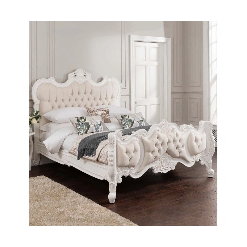 Shabby Chic Style Bed Furniture Supplier Mulyoharjo