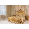 Carved furniture painted bed Mulyoharjo Furniture Project Supplier