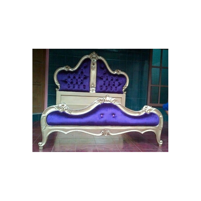 Antique painted carved bed Mulyoharjo Furniture Hotel Antique painted carved bed Mulyoharjo Furniture Hotel