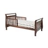 Luxury royal carved wooden bed Mulyoharjo Furniture Project Supplier