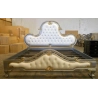 Royal classic bed with intricate carvings Mulyoharjo Furniture Project Supplier