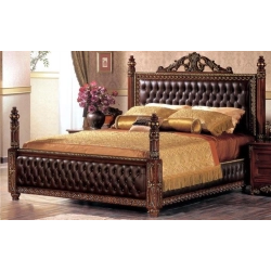 Royal classic carved bed Mulyoharjo Furniture Hotel