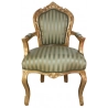 French Dining Chair Mahogany Wood Carved 243 for Kitchen and Dining Room - Mulyoharjo Furniture Supplier