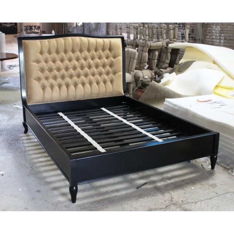 Painted classic wood bed Mulyoharjo Furniture Hospitality