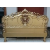 Luxury hand-carved bed with painted finish Mulyoharjo Furniture Hospitality