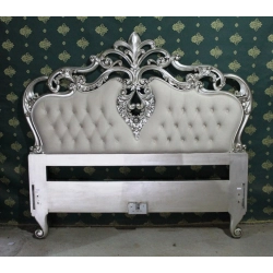 Antique painted carved bed Mulyoharjo Furniture Hospitality