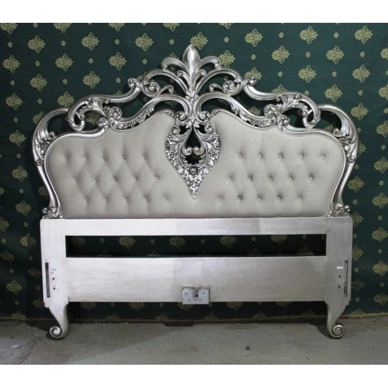 Antique painted carved bed Mulyoharjo Furniture Hospitality