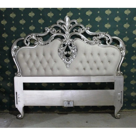 Antique painted carved bed Mulyoharjo Furniture Hospitality