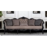 Painted wooden Sofa with carvings Mulyoharjo Furniture Wholesaler