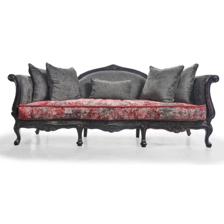 Rustic carved furniture painted Sofa Mulyoharjo Furniture Manufacturer