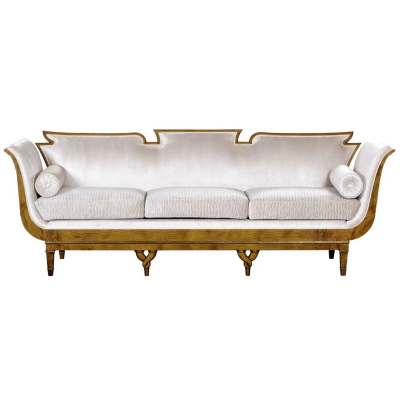 Classic luxury Sofa frame with hand-painted carvings Mulyoharjo Furniture Manufacturer