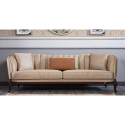 Painted and carved classic wood Sofa frame Mulyoharjo Furniture Wholesaler