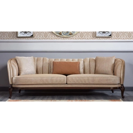 Painted and carved classic wood Sofa frame Mulyoharjo Furniture Wholesaler