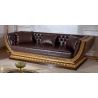 Royal classic Sofa with intricate carvings Mulyoharjo Furniture White-Labeled