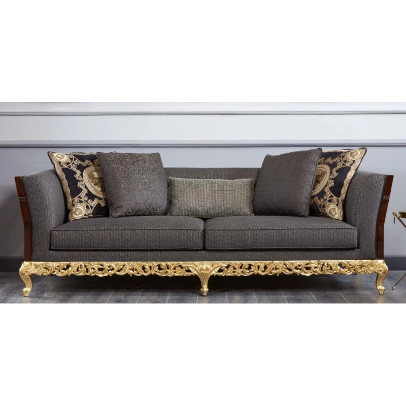 Timeless luxury carved and painted Sofa designs Mulyoharjo Furniture Wholesaler