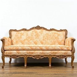 Antique Sofa With Mahogany Wood Furniture Supplier