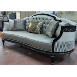 Luxury royal carved wooden Sofa Mulyoharjo Furniture Project Supplier