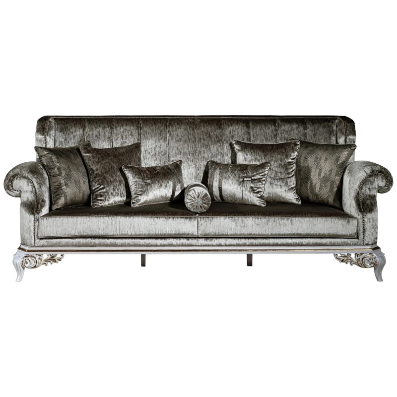 Luxury royal carved wooden Sofa Mulyoharjo Furniture Supplier