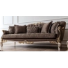 Luxury hand-carved Sofa with painted finish Mulyoharjo Furniture Manufacturer
