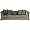 Classic carved Sofa with hand-painted accents Mulyoharjo Furniture Wholesale