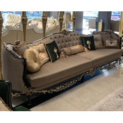 Painted classic wood Sofa Mulyoharjo Furniture Wholesale