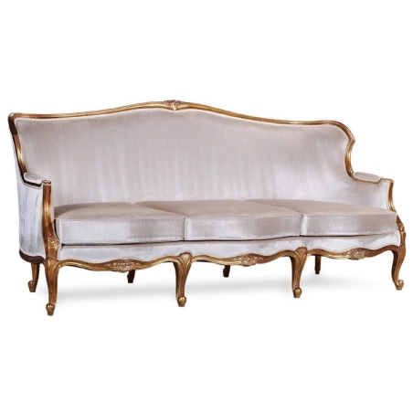 Luxury carved Sofa frame with painted design Mulyoharjo Furniture White-Labeled