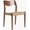 Handcrafted Wooden Dining Chair Exporter Mulyoharjo Furniture Supplier White-Labeled