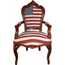 French Dining Chair Mahogany Wood Carved 267 for Kitchen and Dining Room - Mulyoharjo Furniture Supplier