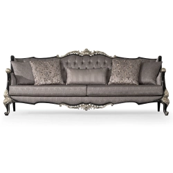 Classic provincial distressed wooden sofa Mulyoharjo Furniture Wholesaler