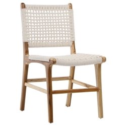 Rustic Teak Dining Chair Exporter Mulyoharjo Furniture Supplier White-Labeled