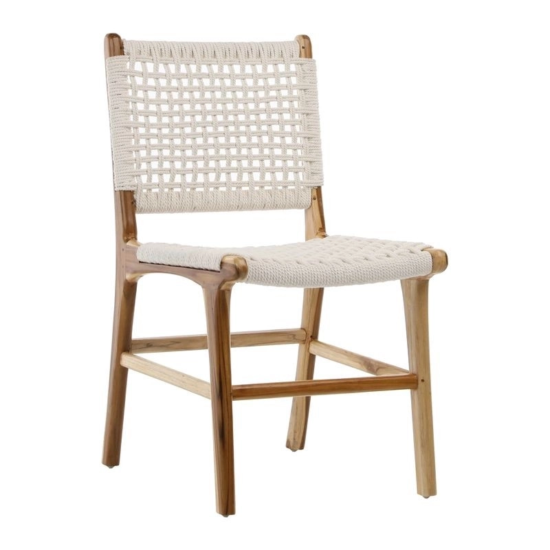 Rustic Teak Dining Chair Exporter Mulyoharjo Furniture Supplier White-Labeled