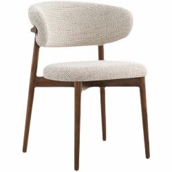 white wooden dining chair Exporter Mulyoharjo Furniture Supplier White-Labeled