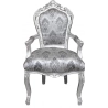 French Dining Chair Mahogany Wood Carved 298 for Kitchen and Dining Room - Mulyoharjo Furniture Supplier