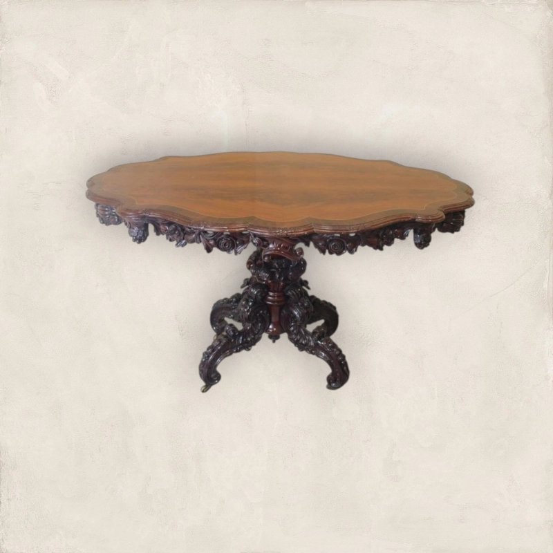 Mahogany Painted Table 3161 Mulyoharjo Furniture Supplier Mahogany Painted Table 3161 Mulyoharjo Furniture Supplier