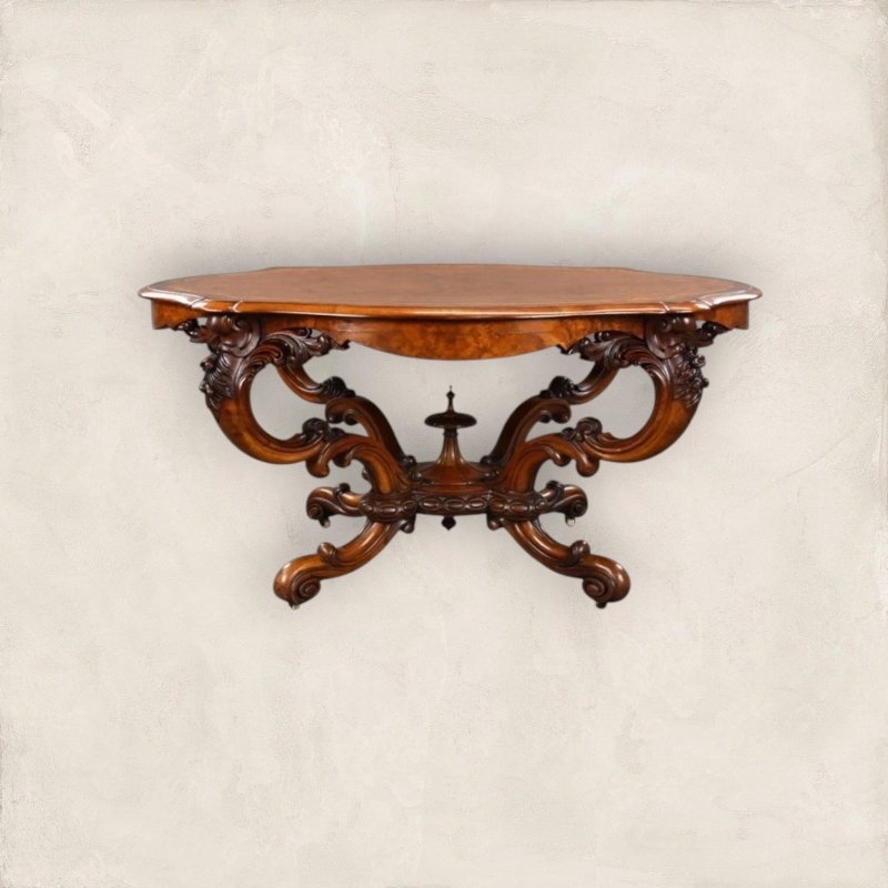 French Painted Table 3187 Mulyoharjo Furniture Supplier