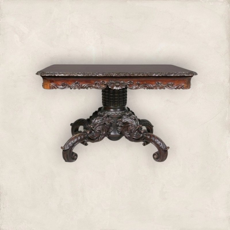Antique Painted Dining Table 3205 Mulyoharjo Furniture Supplier Antique Painted Dining Table 3205 Mulyoharjo Furniture Supplier